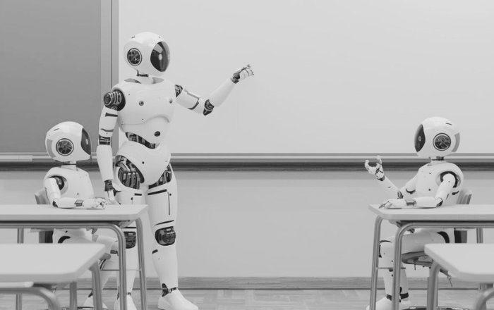 AI相談役の役割を表すイメージ｜AIグループ内でAI同士の提案を整理し判断材料を整える相談役AI