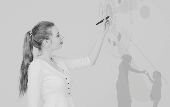 未来を設計する人間の役割を示すイメージ｜AI時代の判断と責任